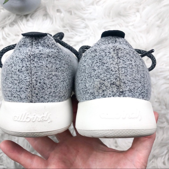 ALLBIRDS Wool Tennis Shoes Sneakers Gray Women’s 8 - Picture 7 of 9